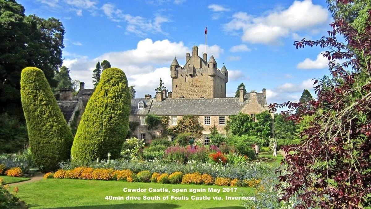Foulis Castle Gate Lodge Evanton Exterior photo